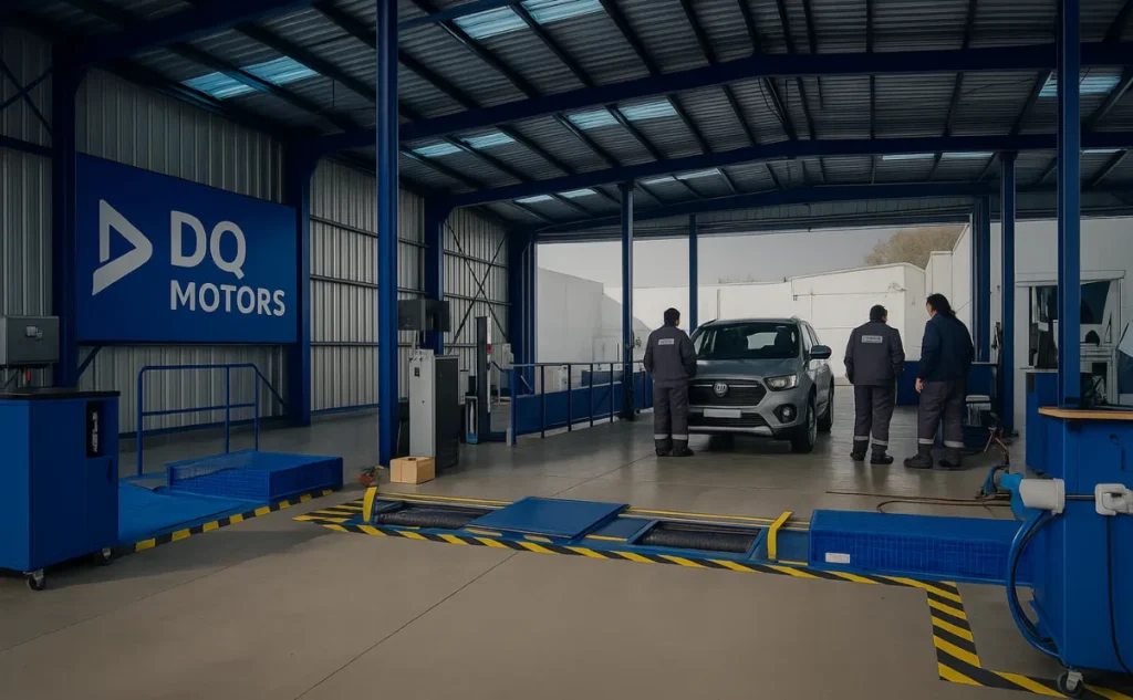 Revisión técnica del vehículo: inspección de luces