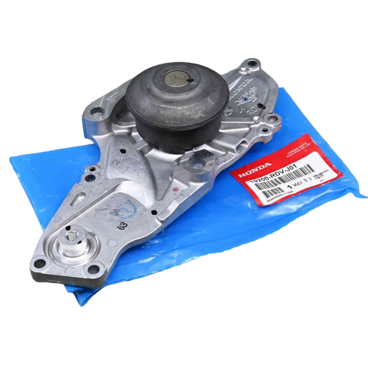 Bomba de agua original Honda 19200-RDV-J01 para Ridgeline, Pilot y Accord 3.5 V6 - Incluye rodamientos sellados y junta
