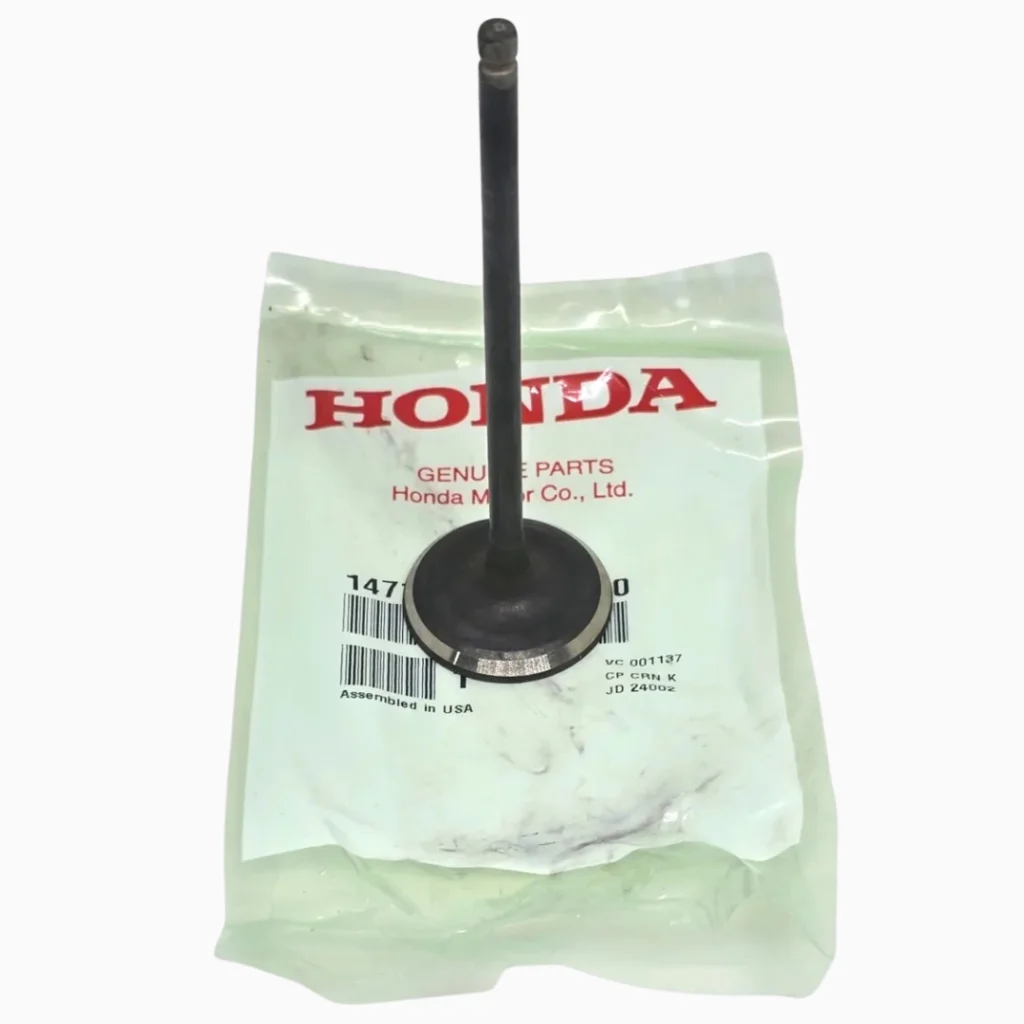 Válvula de admisión Honda 14711-RYE-A00 original para motores Honda.