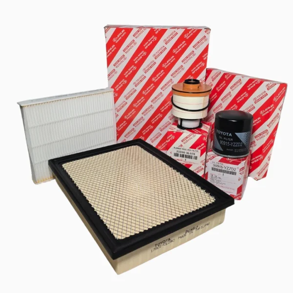Kit de Filtros Originales Toyota Hilux 2.4 2016–2020.