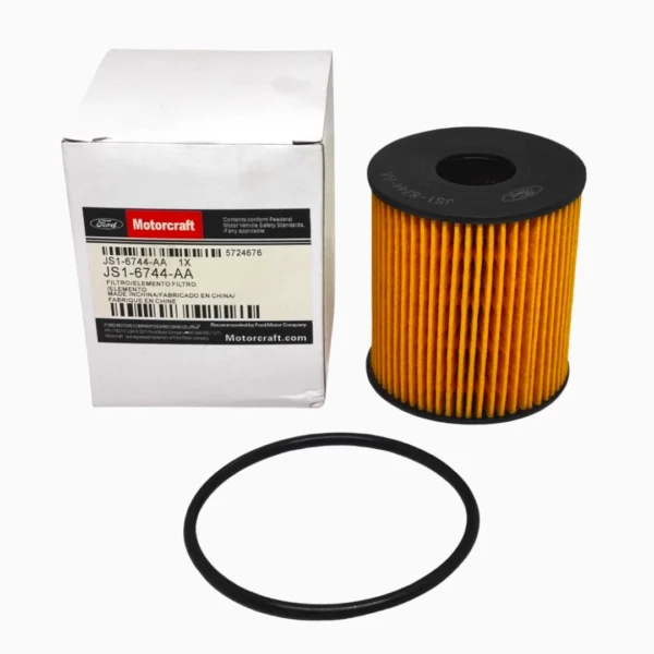 Filtro de aceite Ford JS1-6744-AA cartucho original.