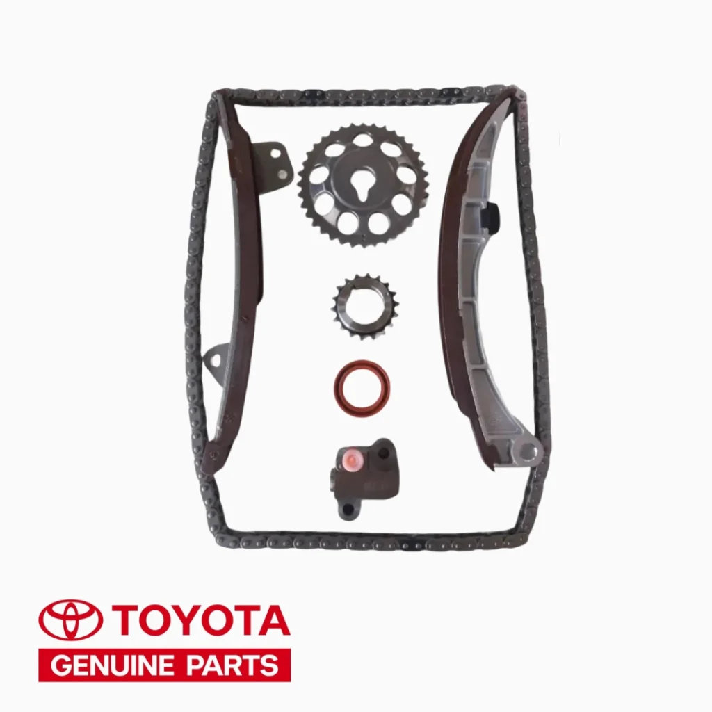 Kit distribución original Toyota 13506-21000 para Yaris 1.5, incluye 7 piezas