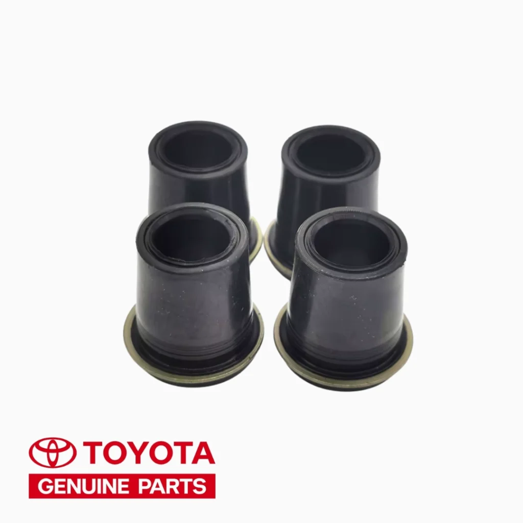 Juego de retenes de inyector Toyota original 23681-30010, incluye 4 unidades