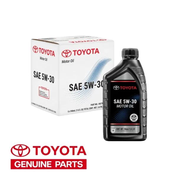 Pack aceite motor Toyota 5W30 original 6 litros