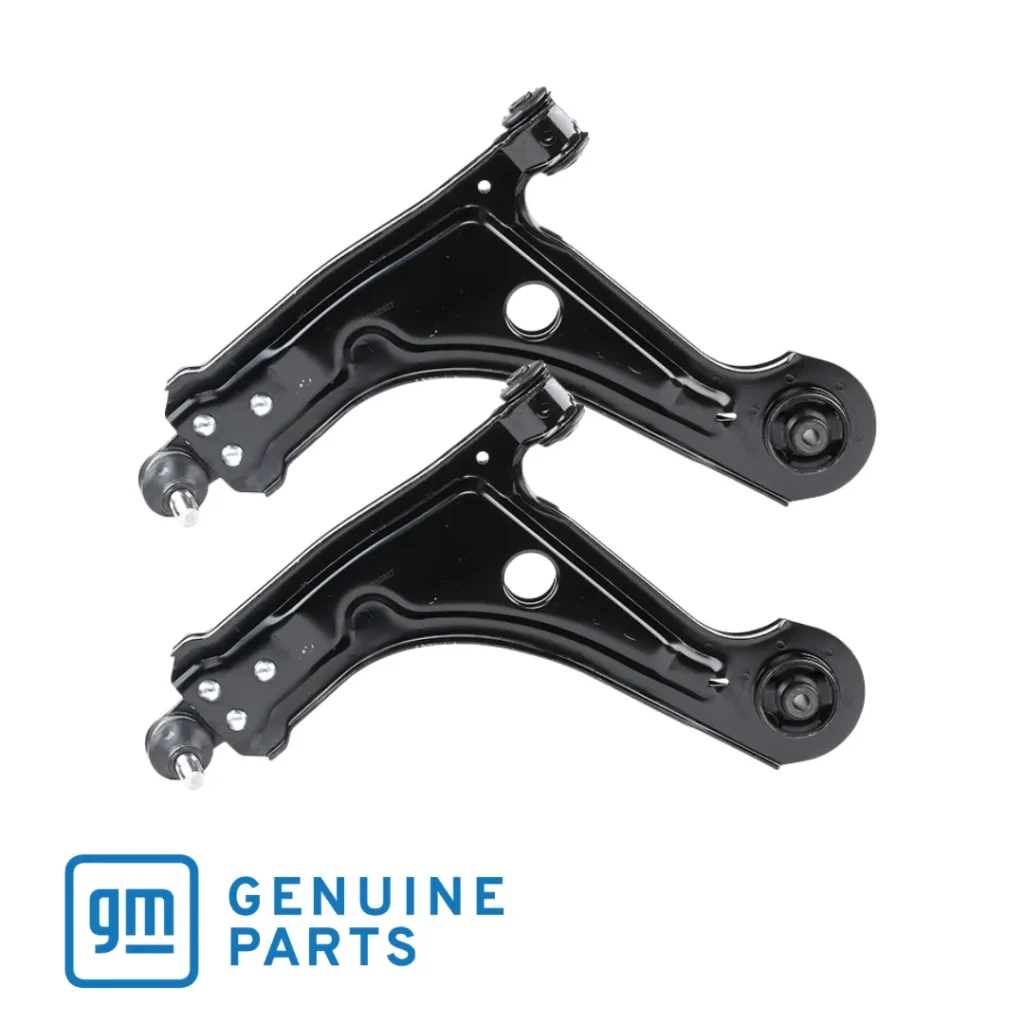 Par de bandejas delanteras inferiores Original GM para Chevrolet Optra